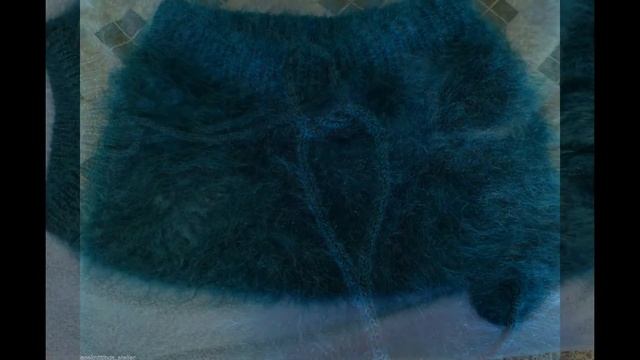 Custom Made Long Hair Mohair Emerald Green Pants by Lanaknittings смотреть онлайн