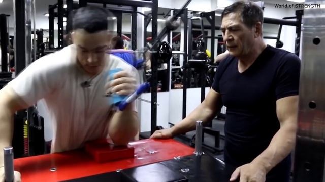 The Lighting Fast Armwrestling Champion Alizhan Muratov