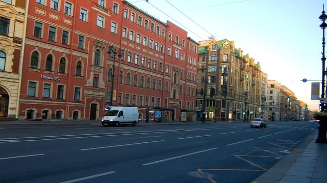 Санкт-Петербург.Невский Проспект Ранним Утром (Часть 7) смотреть онлайн