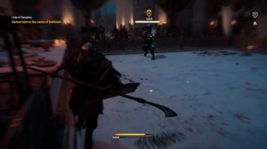 Assassin's Creed: Origins - Lady of Slaughter Fight Scene | ZOTAC GTX 1050 Ti - Intel i5 | 60 FPS