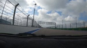 Заезд по Сочи Автодром.  Вид на трассы. Авто Lamborghini Gallardo