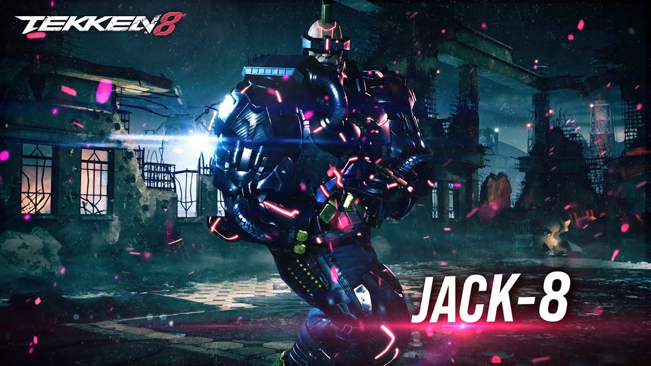 TEKKEN 8 - Jack-8 Трейлер геймплея (24.3.2023)