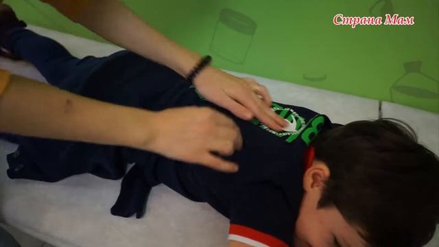 Массаж при кашле у ребенка смотреть онлайн