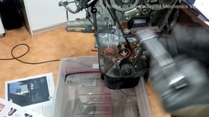 ᴴᴰ(Part 2) Toyota 4AGE 20 valve black top engine rebuild: Timing Components