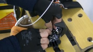 Сварка дроп-кабеля. Drop cable splicing