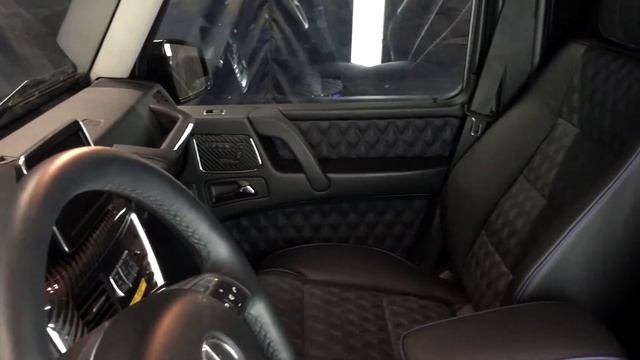 Карбон и перешивка салона на Гелендваген