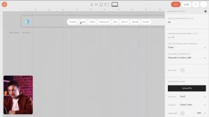 Интересная анимация логотипа в шапке сайта на Тильде