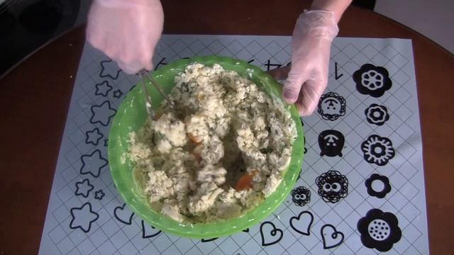 ХЫЧИНЫ С КАРТОШКОЙ И СЫРОМ НА КЕФИРЕ.ENG SUB.