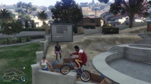 GTA 5 ONLINE NEXT GEN   УГАРный BMX парк