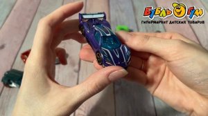 Набор машинок Metal Machines металлических 1:64 3шт в ассортименте