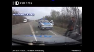 Погоня ДПС за Ладой Приорой-Pursuit DPS for Lada Priora