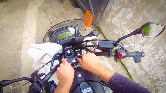 Step by Step installation Risers 43U16B on Honda nc750 смотреть онлайн