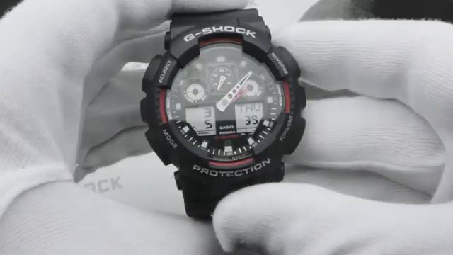 Casio G-Shock GA-100-1A4 обзор наручных часов от Интернет-магазина TopGShop.ru смотреть онлайн