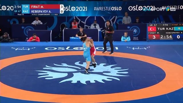 Грек-рим күресі. Әлем чемпионаты. Осло-2021. 67 кг. Алмат Кебіспаев - қола жүлдегер смотреть онлайн