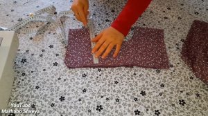 Тарзи пора ва духтани куртаи какеткадор дар Паплен?Ва резинка кардани сари остин