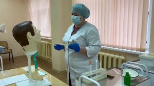 Взятие мазка из носоглотки на менингококк
