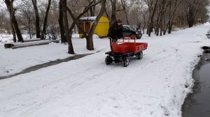 Самоходная тележка 4 WD Yamaguchi.