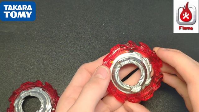 АСТРАЛ СПРИГГАН Flame VS Takara Tomy РАСПАКОВКА И ОБЗОР НА РУССКОМ / BEYBLADE BURST DYNAMITE BATTLE