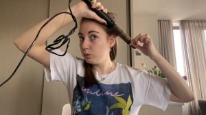 Моя любимая укладка // как уложить чёлку и сделать объемные кудри за 15 минут?