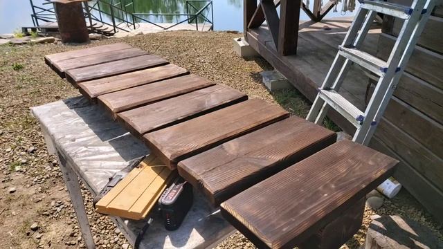 Скамейка для бани, беседки, веранды смотреть онлайн