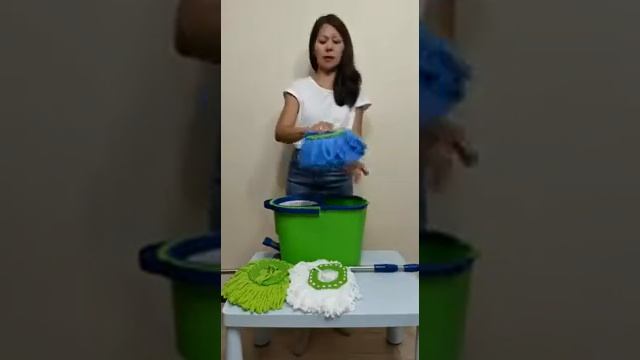 Универсальная система для влажной уборки с механической центрифугой