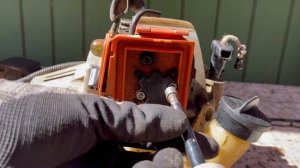 Remove Shroud and Carburetor: STIHL FS 120, 200, 250 Trimmer