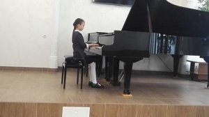 Ваврич Виктория, г. Томск, ДШИ №1, Г. Свиридов «Попрыгунья» из Альбома пьес для детей.