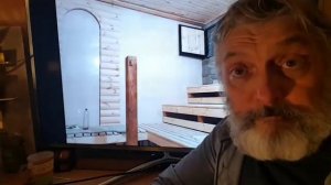 плитка на стены в парной бани, массивный потолок