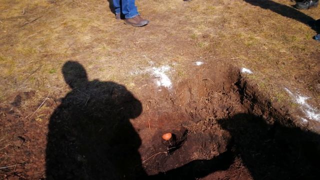 Гърне тест на Minelab GPX 4500 със сонда Detech 38cm. Spiral/спирала/ и SEF 54см.x45cm. смотреть онлайн