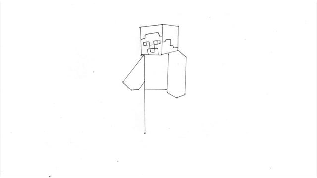 Wie zeichnet man Steve von Minecraft skin Tutorial