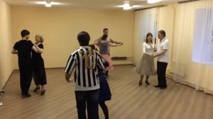 Кадриль "Лансье Вальсе". 3 фигура