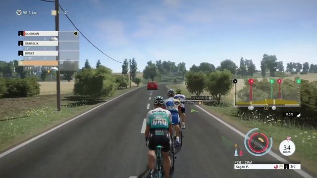 Tour de France 2019 (PS4) gameplay [stage 1 of Tour] смотреть онлайн