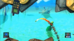 Worms Revolution ... (PS3) Gameplay