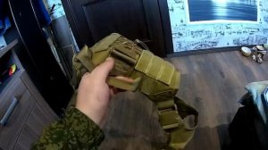 Тактическая шлейка разгрузка для собаки