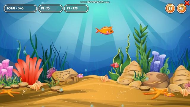 Мы с братом играем в "Рыбка ест рыбку" смотреть онлайн