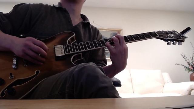 Demo, Ibanez AS73 with Seymour Duncan Jazz and '59 Pickups смотреть онлайн