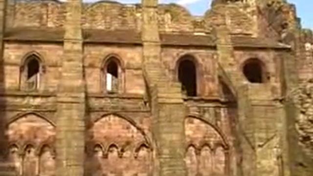 Holyrood Abbey Exterior Edinburgh Scotland смотреть онлайн