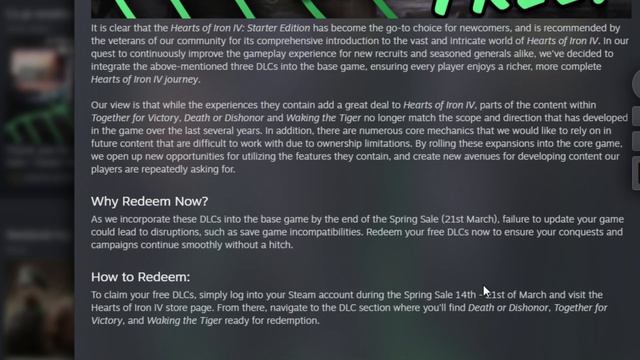 😯 FREE HEARTS OF IRON IV DLC !!! - Takhle jednoduše můžete získat 3 DLC úplně zadarmo !!! 💀 смотреть онлайн