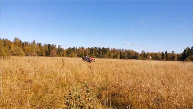 Ребенок научился управлять квадроциклом за десять минут.