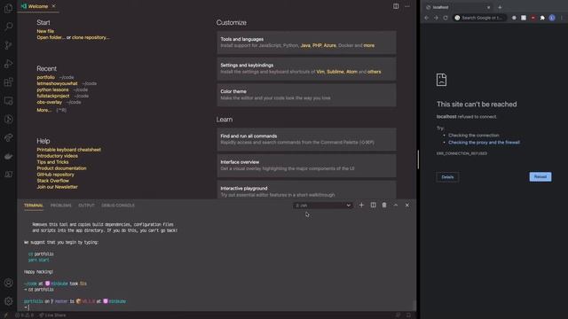 Building our very first React app смотреть онлайн