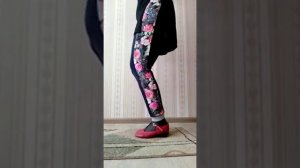 Изучение двойного "ключа" русский народный танец