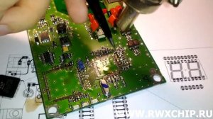 Демонтаж микросхемы в планарном испольнении