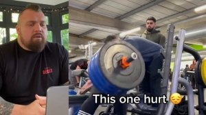 MY GUY WENT TO SLEEP! | Hilarious Gym Fails With Eddie Hall