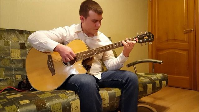 Кино - Когда твоя девушка больна (fingerstyle guitar cover)