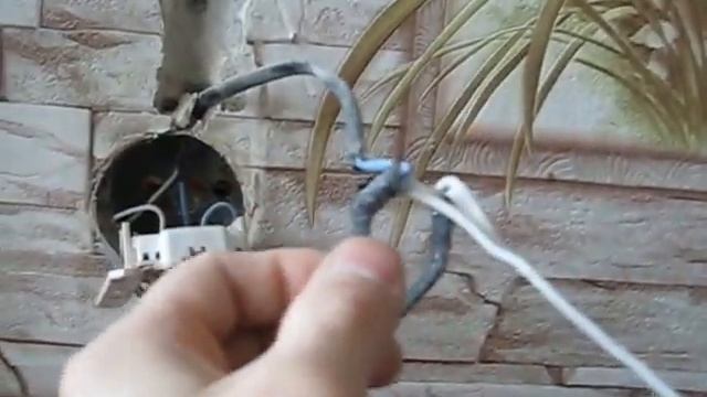 ремонт электропроводки часть2