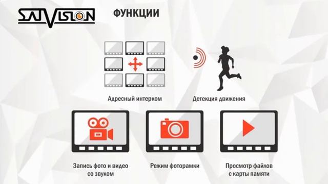 Видеообзор домофона SVM-717 AMD и SVM-1015 AMD смотреть онлайн