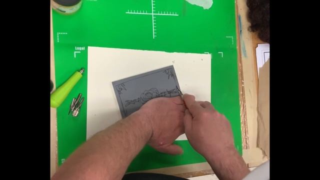 Linoleum block printing safety смотреть онлайн