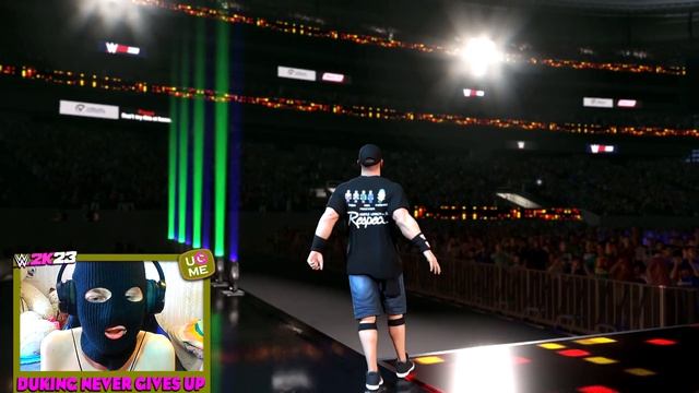 БЕЗУМНЫЙ КОНЕЦ! НЕВИДИМКА ДЖОН СИНА И БОНУСНЫЙ МАТЧ WWE 2K23 John Cena Showcase Прохождение Часть 1 смотреть онлайн