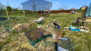 Высокая каскадная грядка для клубники на даче