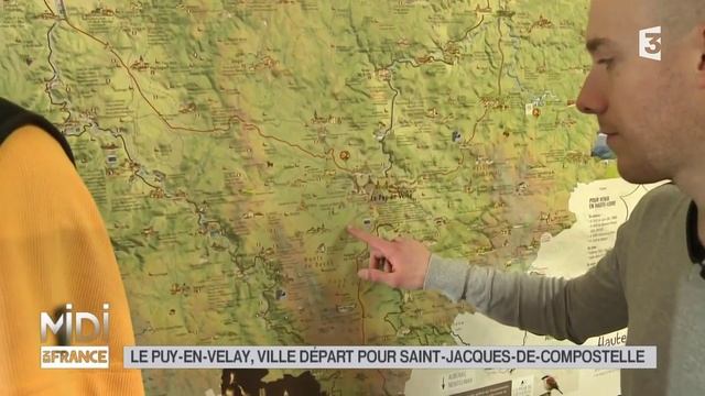 SUIVEZ LE GUIDE : Le Puy-en-Velay, ville départ pour Saint-Jacques-de-Compostelle смотреть онлайн